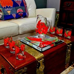 Vintage Dorothy Thorpe Bloody Marry Serving Set